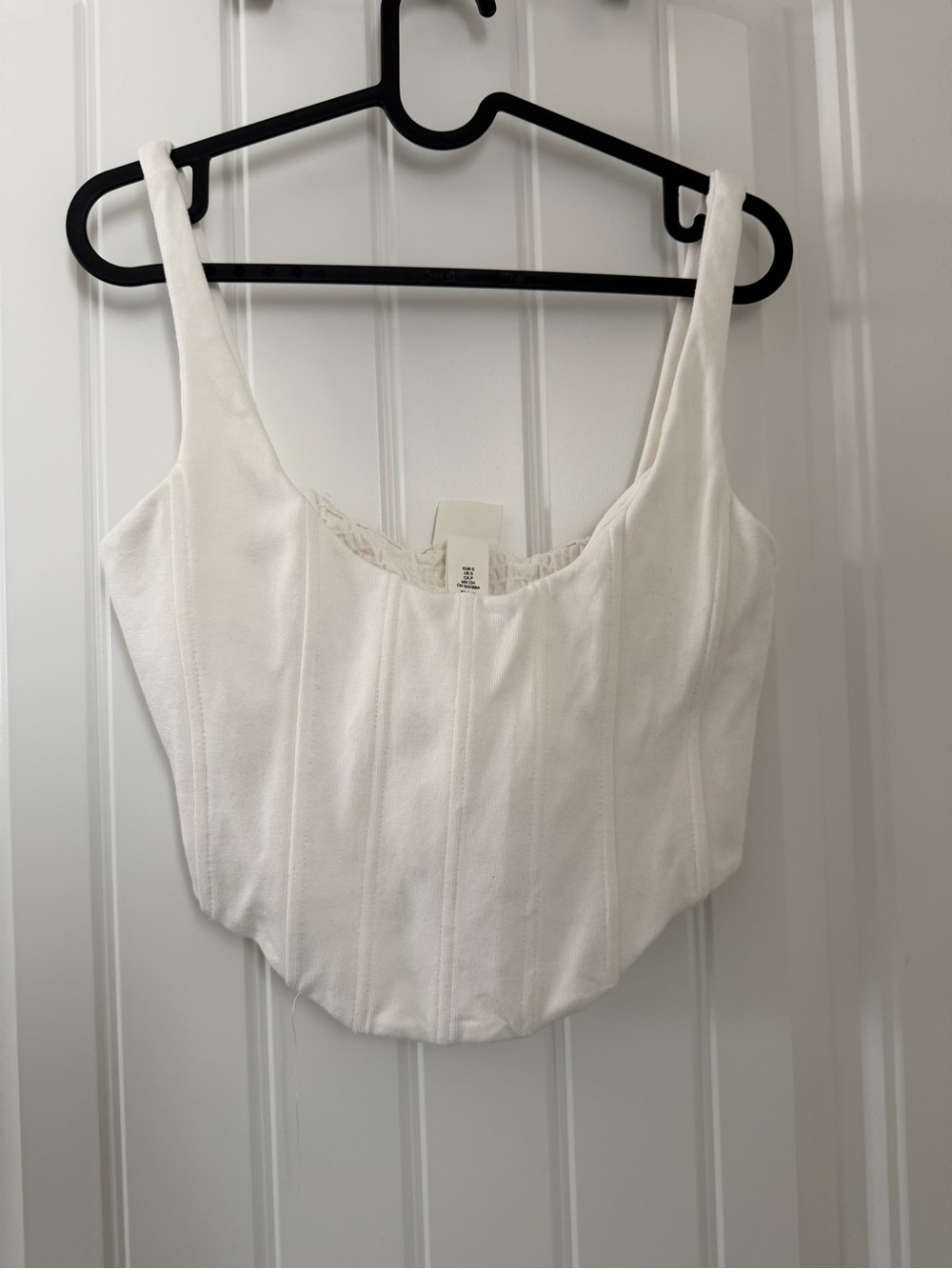 H&M x Brock Collection Corset-Style Crop Top